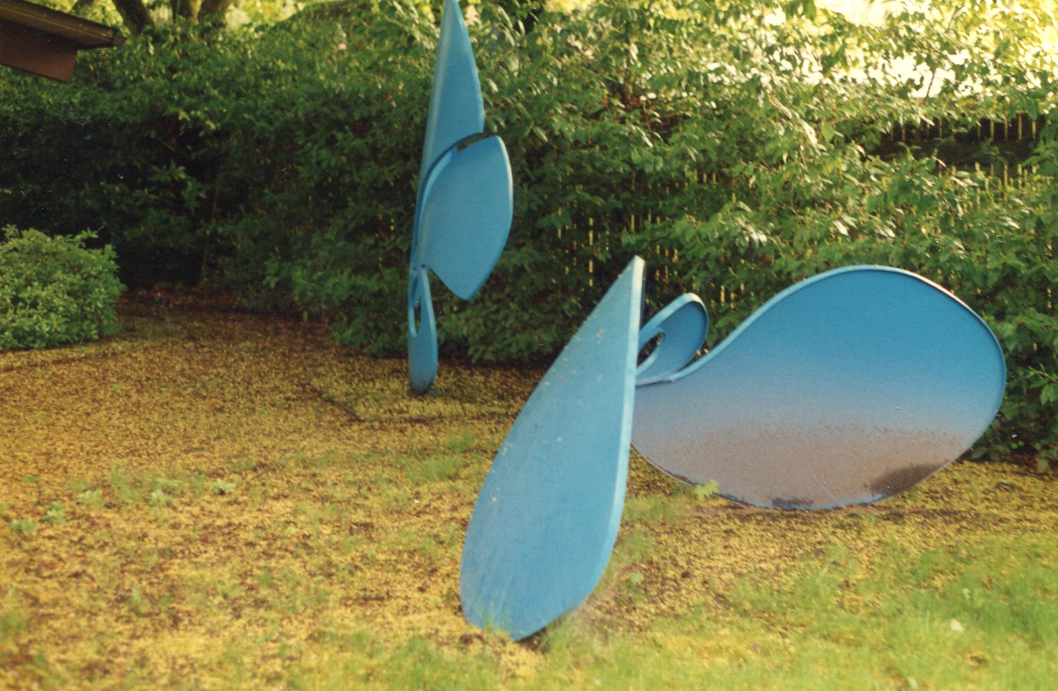 11a. Spring. The dimensions of the two pieces are 5.5’ x 1’ x 8’ and 10’ x 3’ x 4’.