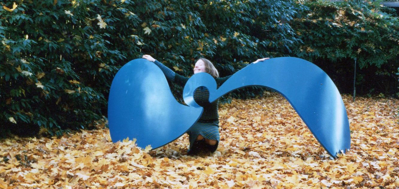 11f. Christa preparing to fly.