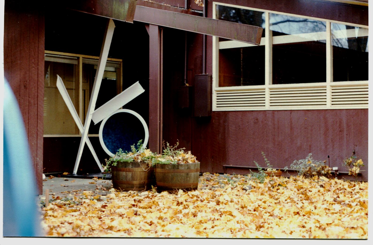 14a. This is the third outdoor sculpture we bought from Tom Walsh. It is now placed in space 4 in the woodland garden.