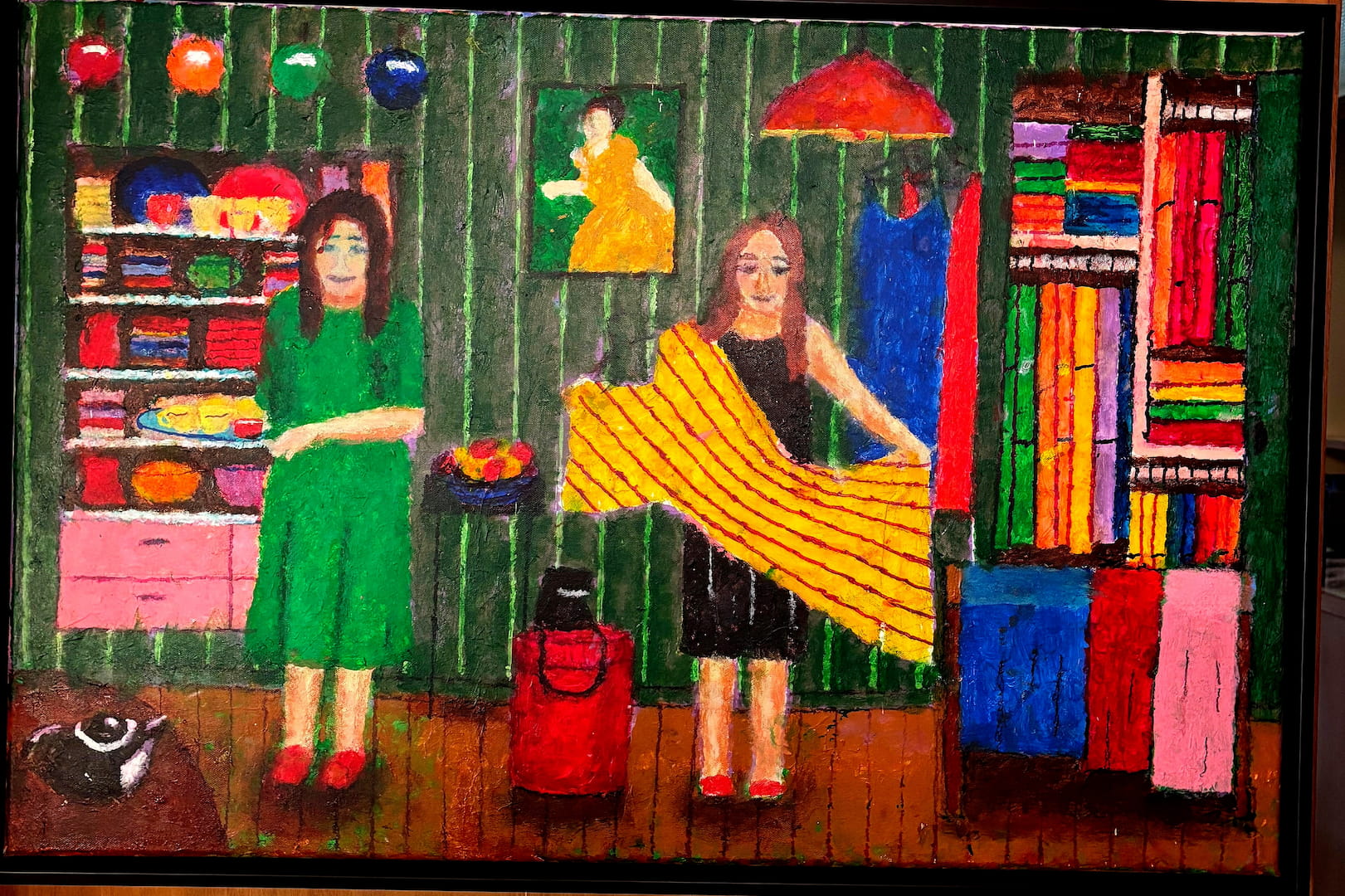 19c. Materials for a concrete sculpture.